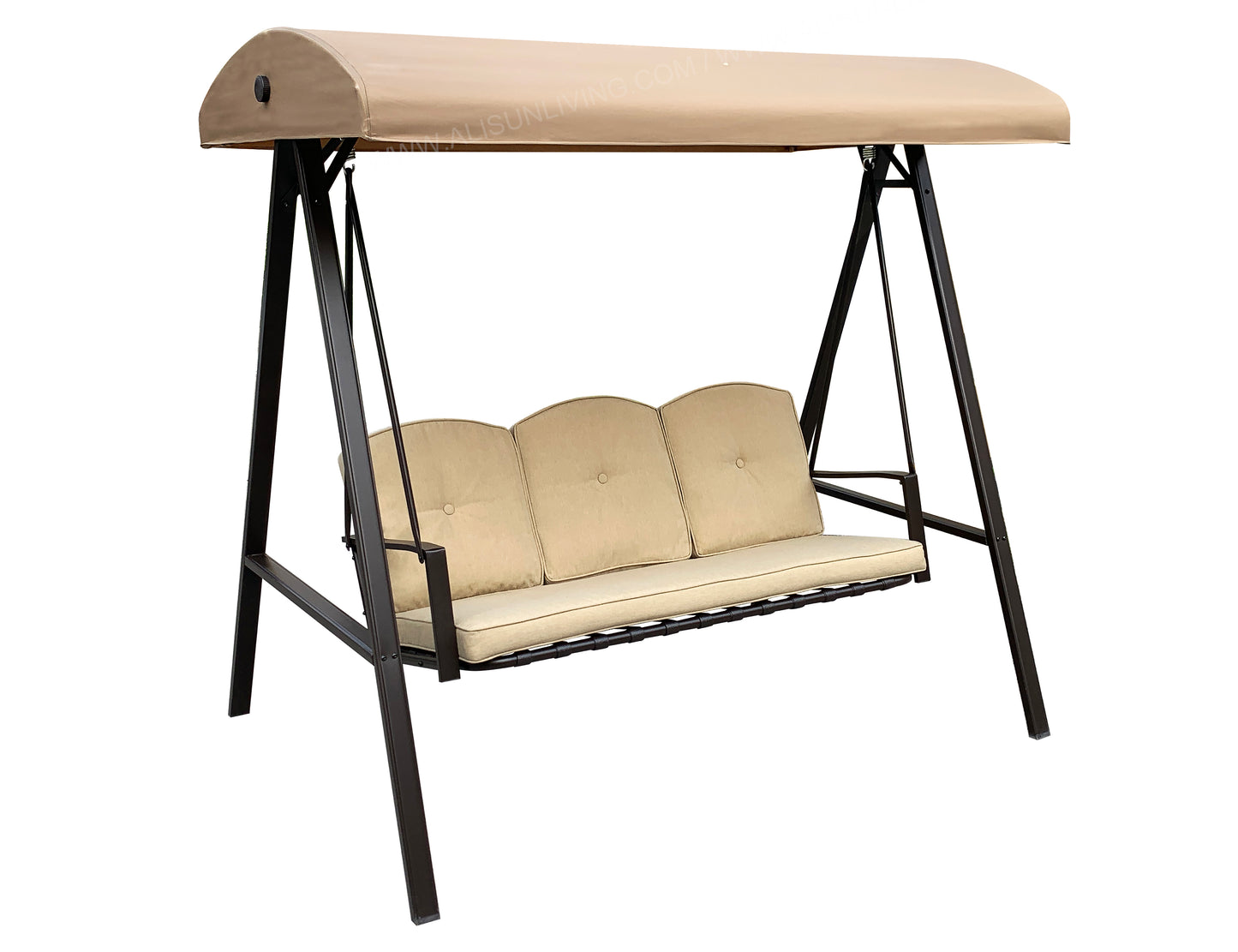Replacement Canopy Top for Model#GSS00132D Cunningham 3-Seater Patio Swing (Top Only)