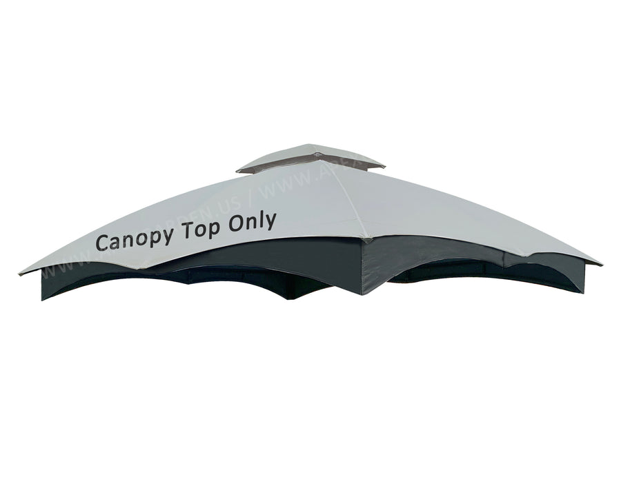 APEX GARDEN Canopy Top for Lowe's Allen Roth 10' x 12' Gazebo Model #GF-12S004BTO / GF-12S004B-1 - APEX GARDEN