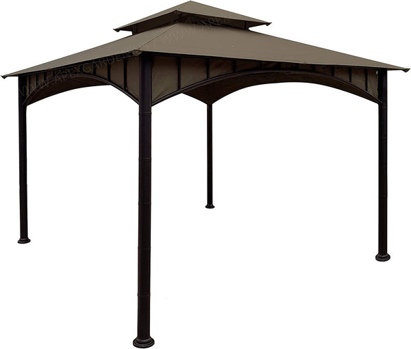 APEX GARDEN Replacement Canopy Top CAN ONLY FIT for Model #D-GZ136PST-N  Summer Breeze Soft Top Gazebo (Canopy Top Only) (Tan)