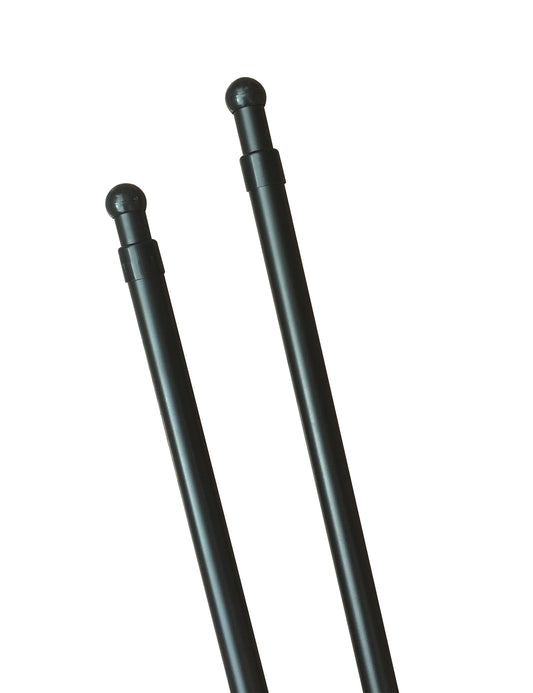 APEX GARDEN Length Adjustable Weight Rods/Pull Tubes for Pergola Canopy (2 Rods Included, from 77 inches to 146 inches) - APEX GARDEN