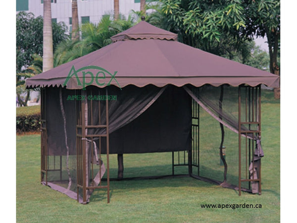 Replacement Canopy Top for YH-6011-2/ YH-6011-3 10'x10' Gazebo(NO Outer  Overhang)