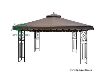 Replacement Canopy Top for YH-6012D 10'x12' Gazebo - APEX GARDEN