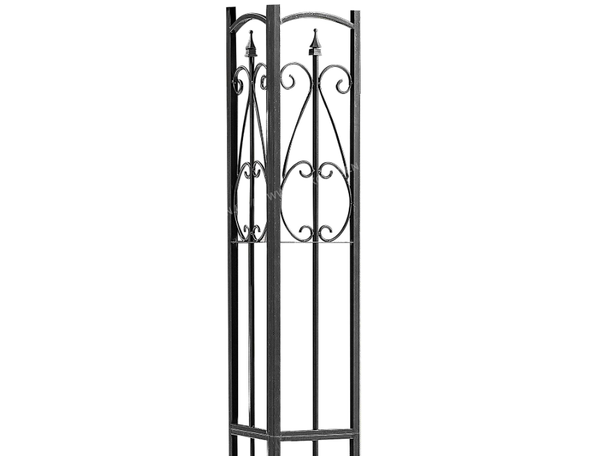 APEX GARDEN 8 ft. x 8 ft. Rococo Gazebo with Mosquito Net