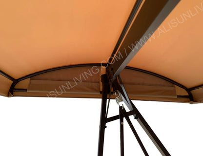 Replacement Canopy Top for Model#GSS00132D Cunningham 3-Seater Patio Swing (Top Only)