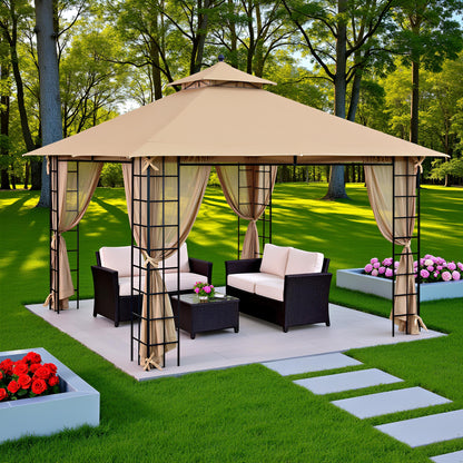 10 ft. x 12 ft. Melody Gazebo with Mosquito Net