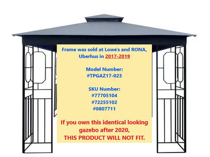 Replacement Canopy Top for TPGAZ17-023 10'x10' Gazebo - APEX GARDEN