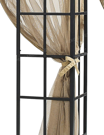 10 ft. x 12 ft. Melody Gazebo with Mosquito Net - APEX GARDEN