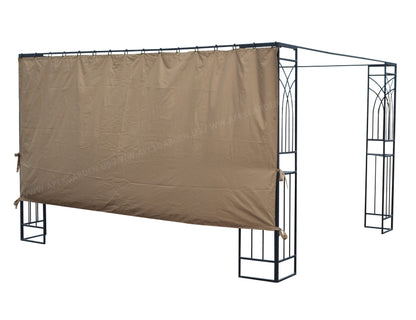 10' Privacy Panel Curtain Wall for 10' Gazebo 122"W x 59"H