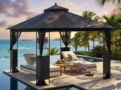 APEX GARDEN 10 ft. x 12 ft. RosaBella Gazebo Model#YH-20S087B