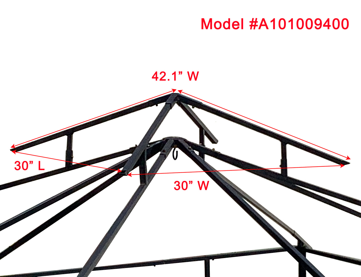 Replacement Canopy Top for #A101009400 10'x10' Gazebo (Canopy Top Only) - APEX GARDEN