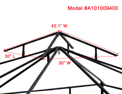 Replacement Canopy Top for #A101009400 10'x10' Gazebo (Canopy Top Only) - APEX GARDEN