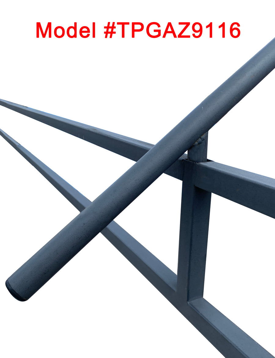 APEX GARDEN Canopy Top for Style Selections 10 ft x 10 ft Brown Metal Square Semi- Gazebo Model #TPGAZ9116 / #TPGAZ9116A / #TPGAZ9116B (Top Only) (Tan) - APEX GARDEN