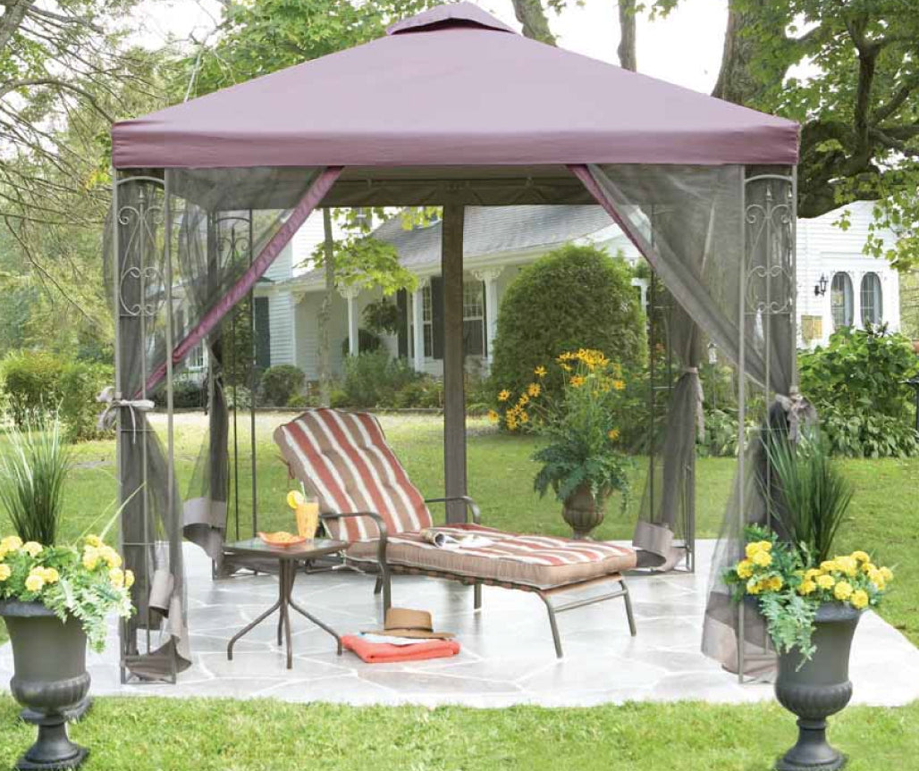 APEX GARDEN Replacement Canopy Top for Model #YH-6003 8 ft. x 8 ft. Gazebo - APEX GARDEN