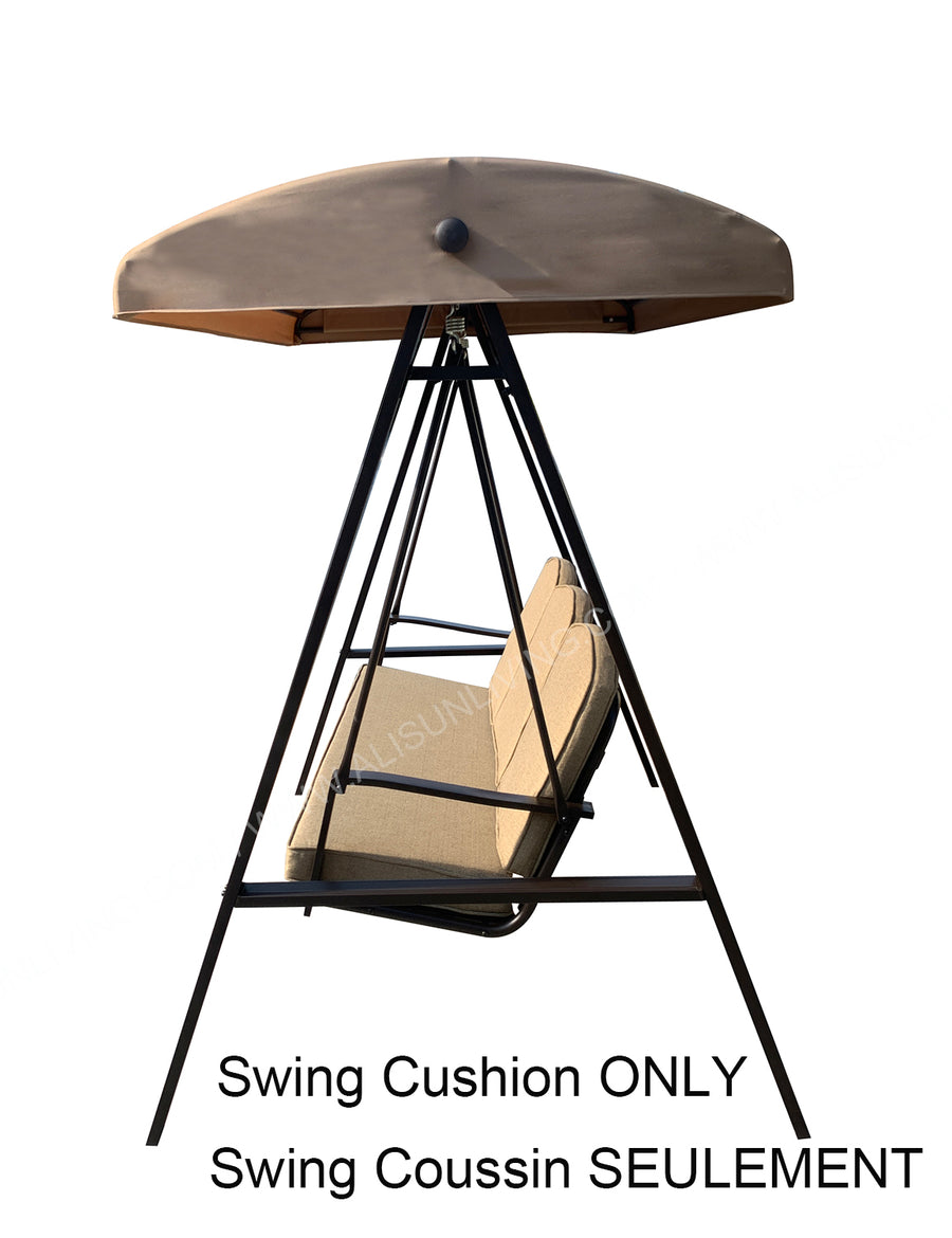 Replacement Canopy Top for Model#GSS00132D Cunningham 3-Seater Patio Swing (Top Only) - APEX GARDEN