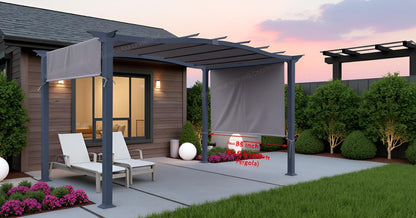 APEX GARDEN Replacement Canopy Top for  YH-1515S Pergola Sunshade (88" X 194") - APEX GARDEN