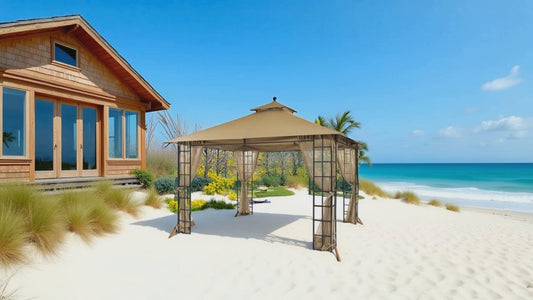 10 ft. x 12 ft. Melody Gazebo with Mosquito Net