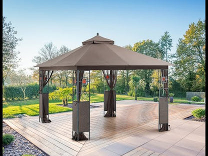 APEX GARDEN 10 ft. x 12 ft. RosaBella Gazebo Model#YH-20S087B