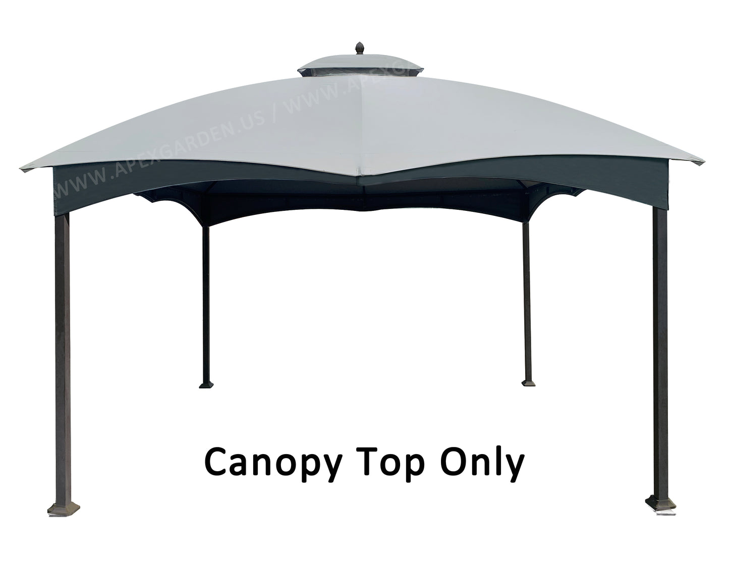 Canopy Gazebo Cover Top for Lowe's Allen Roth 12-ft x 10-ft gazebo #TPGAZ17-002C - APEX GARDEN