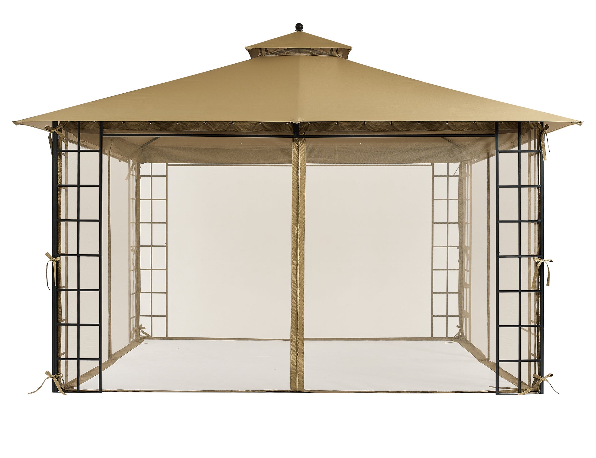 10 ft. x 12 ft. Melody Gazebo with Mosquito Net - APEX GARDEN