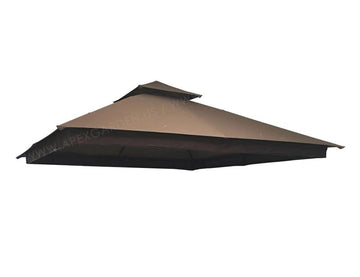 APEX GARDEN Canopy Top for APEX GARDEN 10'x10' Gazebo#GF-20S057B - APEX GARDEN