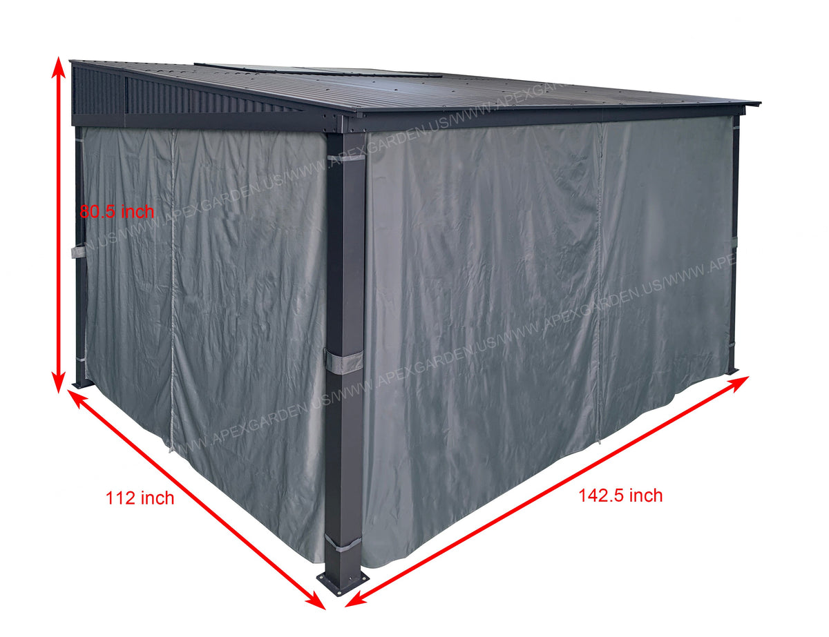 Replacement Curtain for RONA TP-GAZ17-017 Gazebo - APEX GARDEN