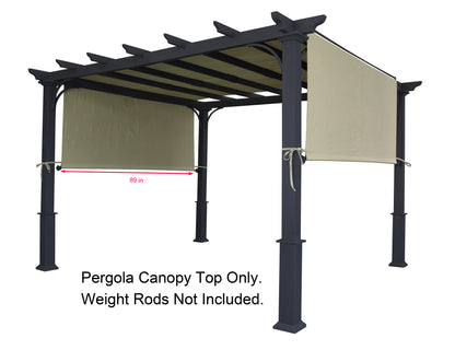 APEX GARDEN Replacement Canopy Top for  YH-1515S Pergola Sunshade 88"X194" - APEX GARDEN