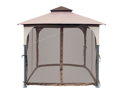 Replacement Mosquito Netting for 8'X8' Gazebo - APEX GARDEN