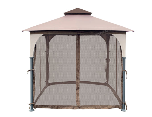 Replacement Mosquito Netting for 8'X8' Gazebo - APEX GARDEN