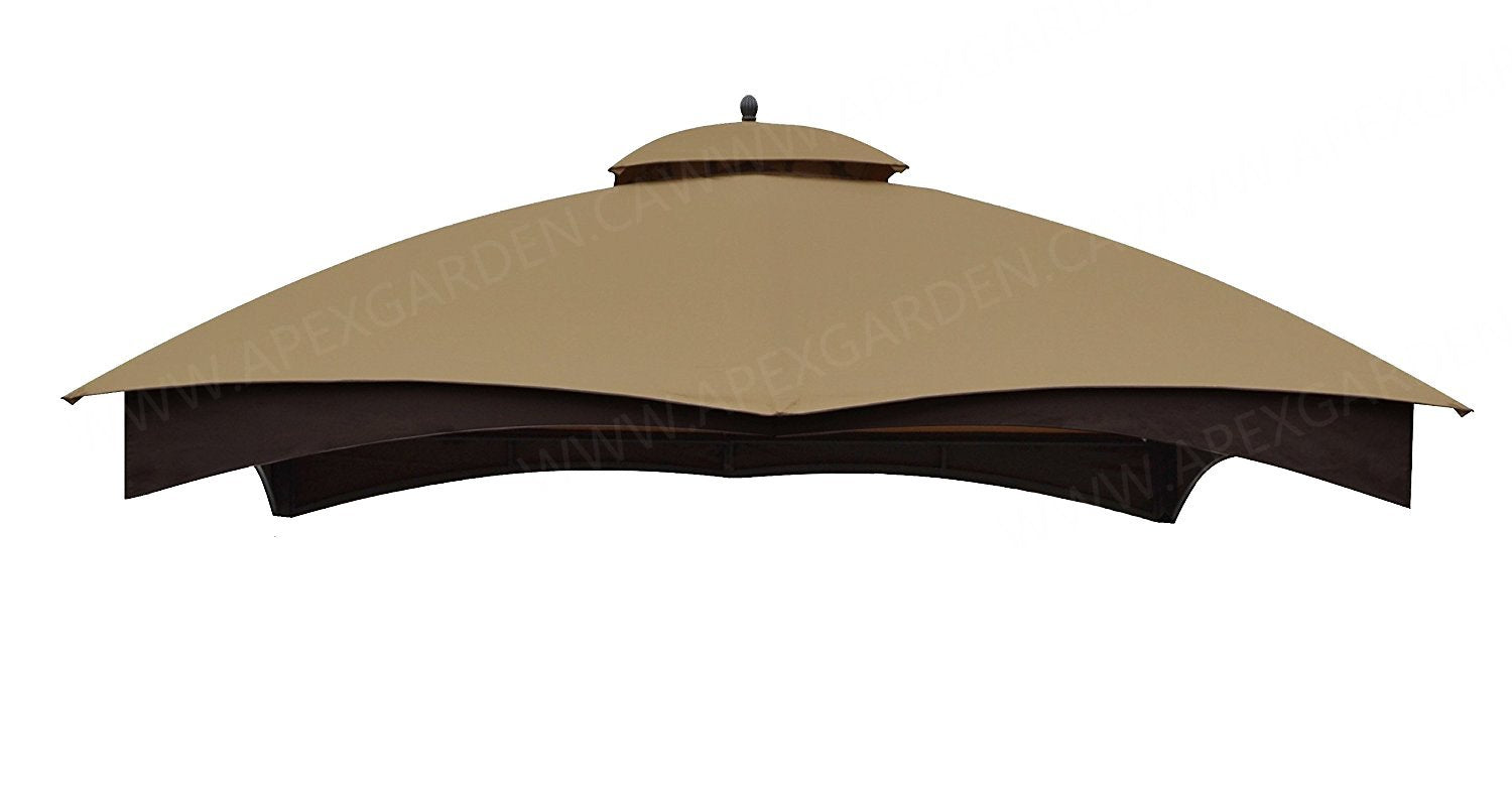 ALISUN Canopy Gazebo Cover Top for Lowe's Allen Roth 12-ft x 10-ft gazebo #TPGAZ17-002C - APEX GARDEN