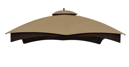 ALISUN Canopy Gazebo Cover Top for Lowe's Allen Roth 12-ft x 10-ft gazebo #TPGAZ17-002C - APEX GARDEN