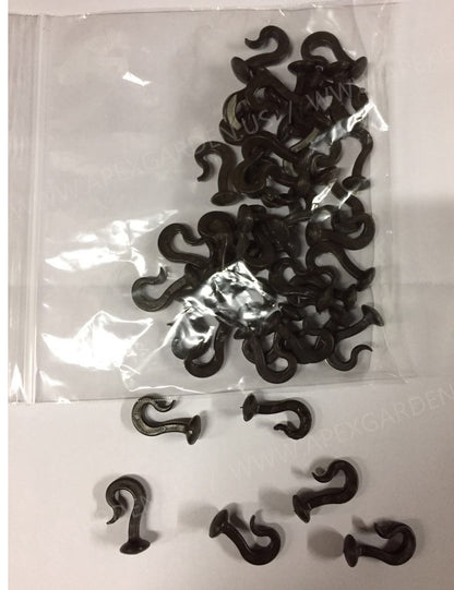 Plastic Hooks for Gazebo Curtains and Mosquito Netting/for the Lowe's allen roth and the Bay Gazebo Track - Quantity of 36 - - APEX GARDEN