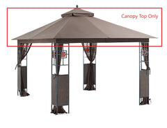 CanopyAL クリア Replacement Canopy Top for YH-6012D 10'x12' Gazebo | APEX GARDEN