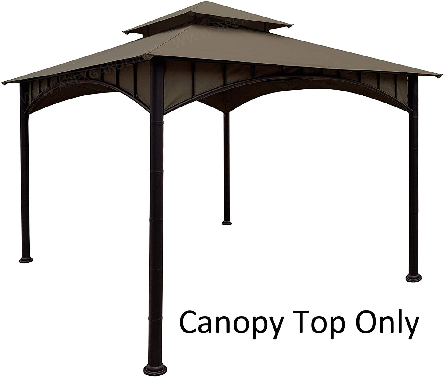 APEX GARDEN Replacement Canopy Top CAN ONLY FIT for Model #D-GZ136PST-N Summer Breeze Soft Top Gazebo (Canopy Top Only) (Tan) - APEX GARDEN