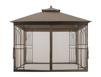 APEX GARDEN Harmony 10 ft. x 10 ft. Gazebo (Harmony 10 ft. x 10 ft. Gazebo) - APEX GARDEN