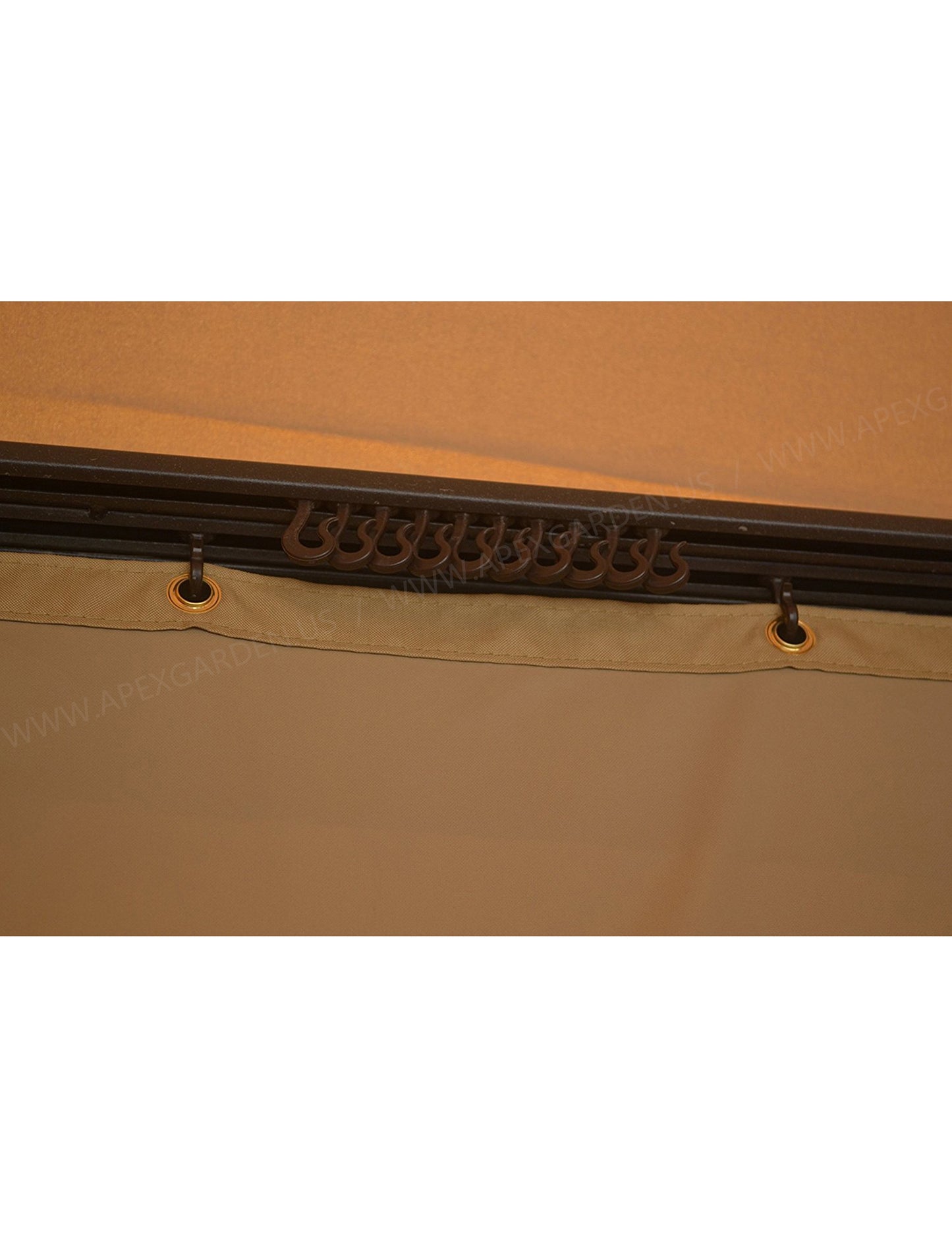 Plastic Hooks for Gazebo Curtains and Mosquito Netting/for the Lowe's allen roth and the Bay Gazebo Track - Quantity of 36 - - APEX GARDEN