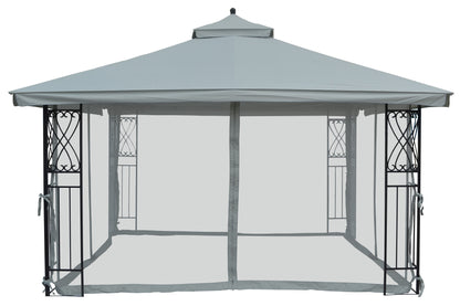 Universal 10' x 12' Gazebo Mosquito Netting - APEX GARDEN