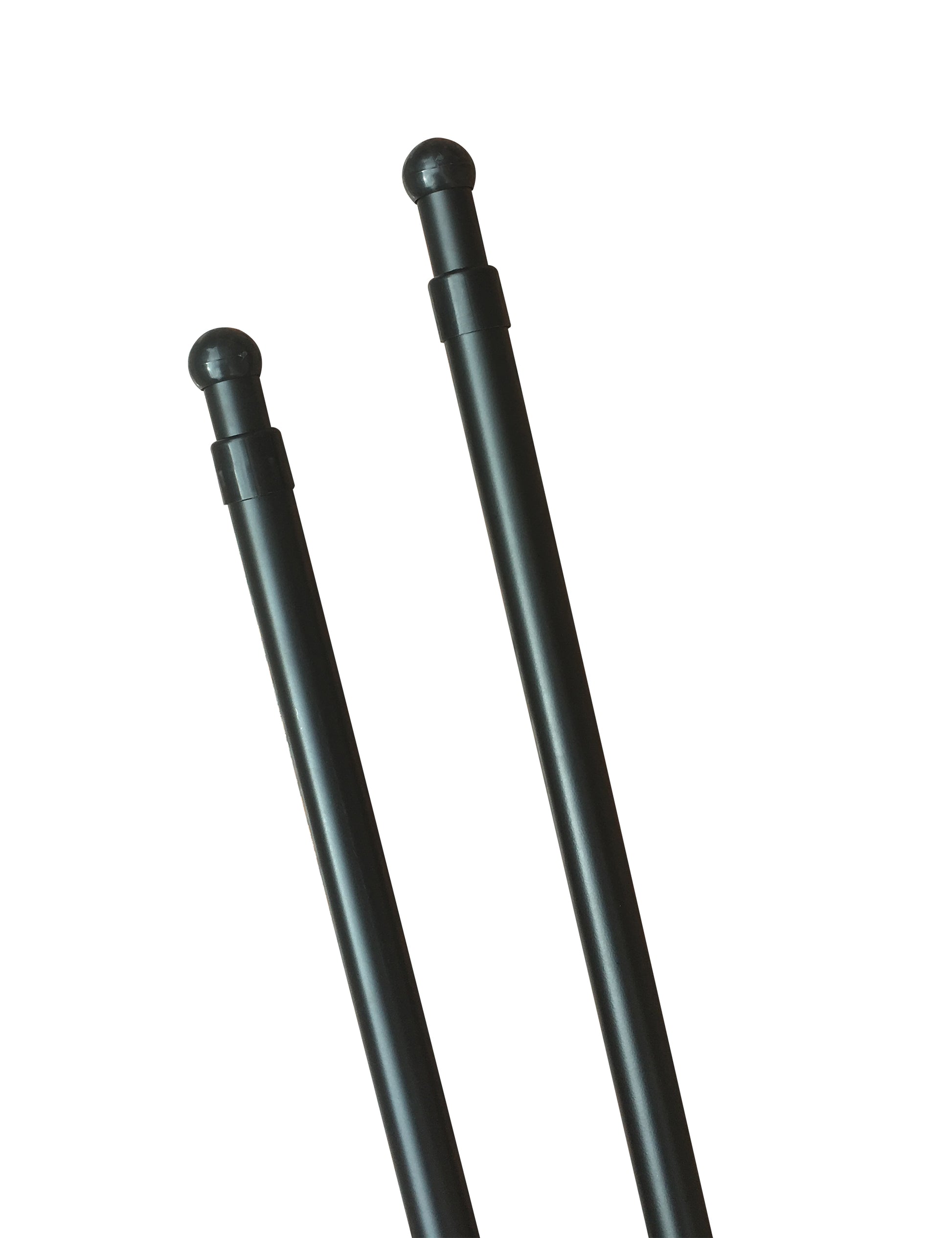 APEX GARDEN Length Adjustable Weight Rods/Pull Tubes for Pergola Canopy (2 Rods Included, from 77 inches to 146 inches) - APEX GARDEN