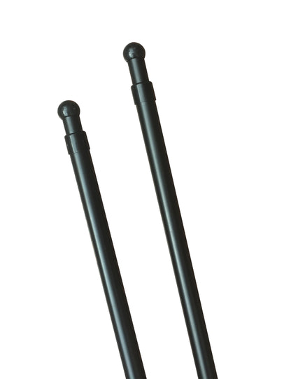 APEX GARDEN Length Adjustable Weight Rods/Pull Tubes for Pergola Canopy (2 Rods Included, from 77 inches to 146 inches) - APEX GARDEN