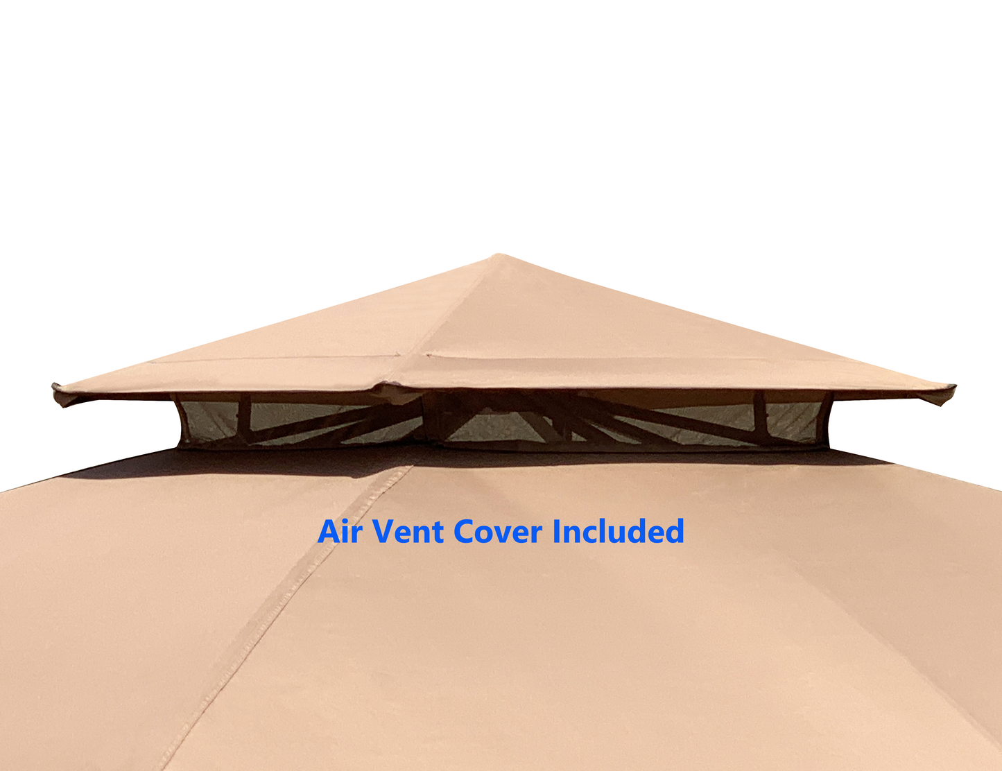 APEX GARDEN Canopy Top for Lowe's allen roth 10' x 12' Gazebo Model #TPGAZ2303-ABCD, TPGAZ2403-AC - APEX GARDEN