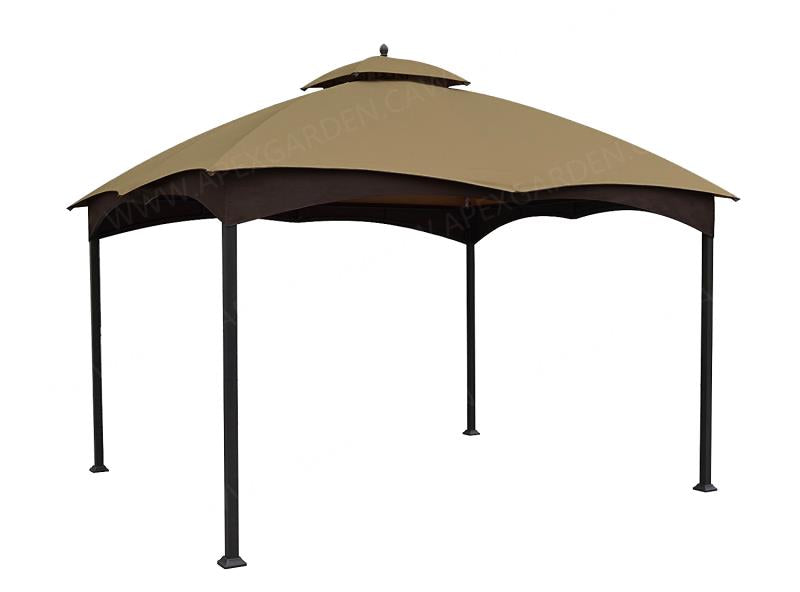 APEX GARDEN Canopy Top for Lowe's Allen Roth 10' x 12' Gazebo Model #GF-12S004BTO / GF-12S004B-1 - APEX GARDEN