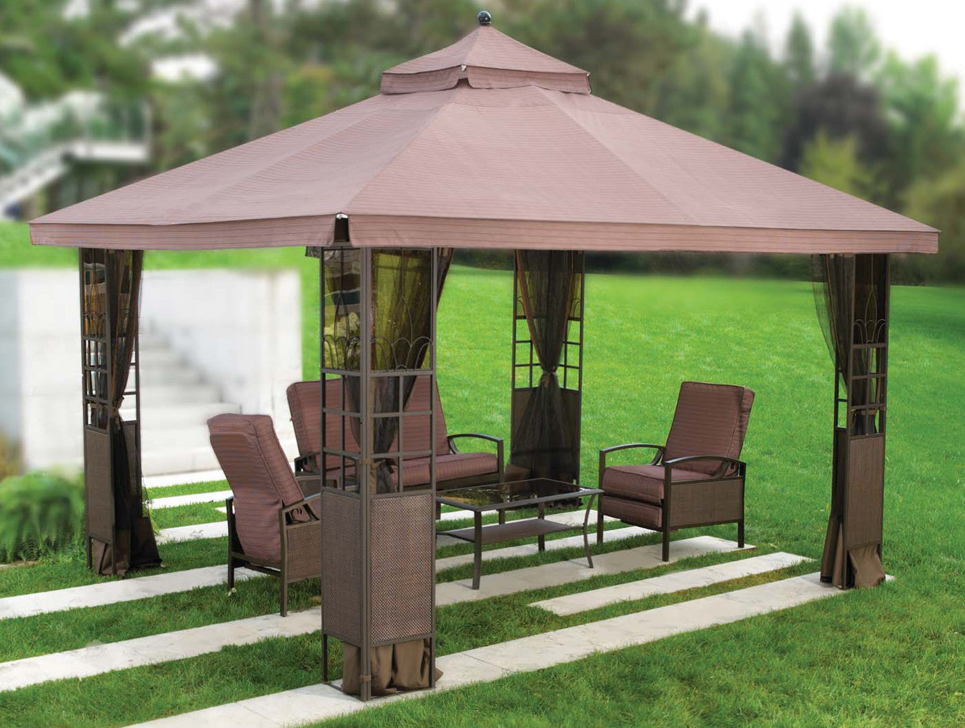 Gazebo canopy 10x12 best sale