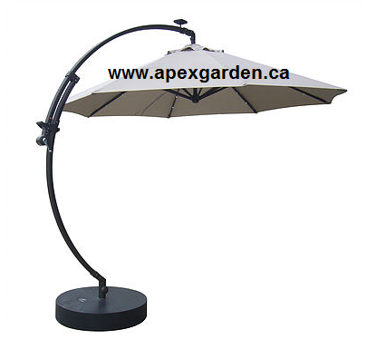 Replacement Canopy Top for YH-12605 11'Solar Offset Umbrella - APEX GARDEN