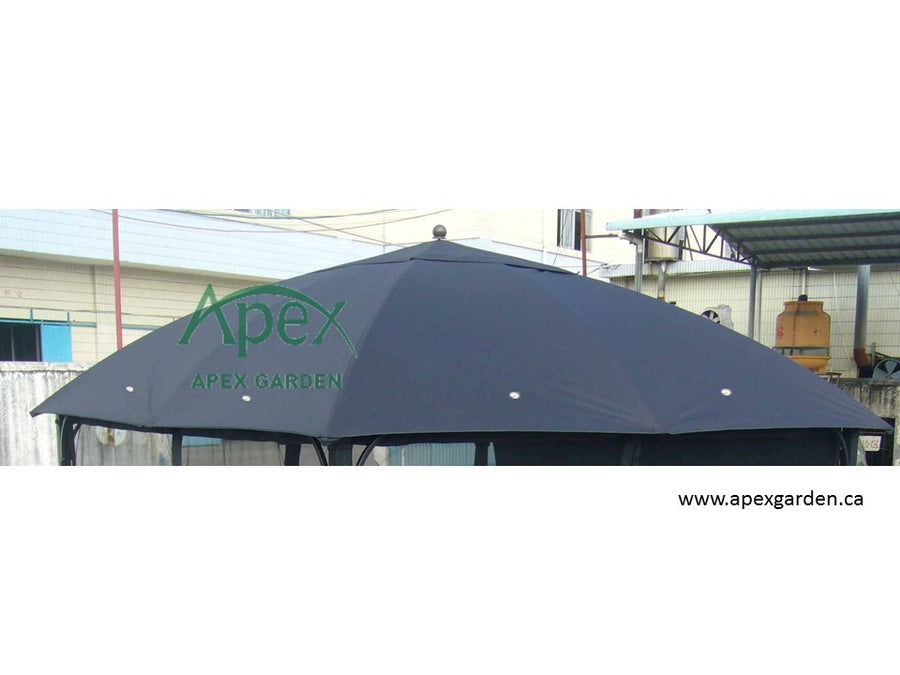 Replacement Canopy Top for YH-13603S 10'x10' Gazebo - APEX GARDEN