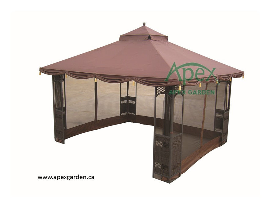 Replacement Canopy Top for YH-8001S 10'x12' Gazebo - APEX GARDEN