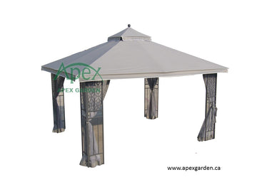 Replacement Canopy Top for YHH-12S 10'x12' Gazebo - APEX GARDEN