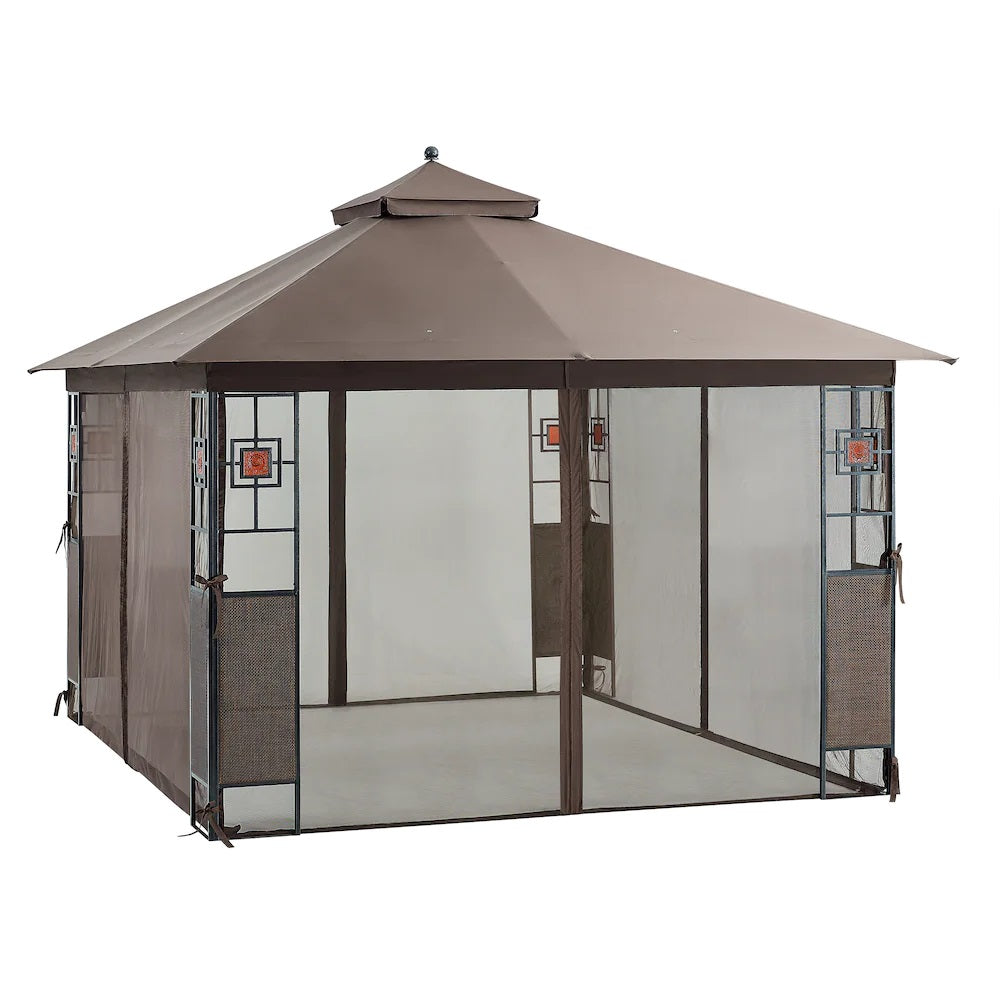 APEX GARDEN 10 ft. x 12 ft. RosaBella Gazebo Model#YH-20S087B - APEX GARDEN